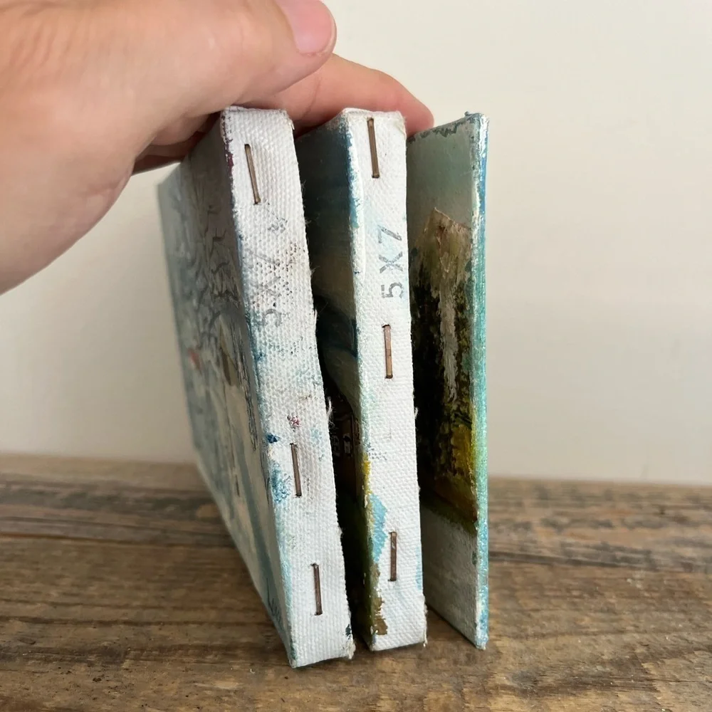 Set of Three MINI Landscape Paintings
